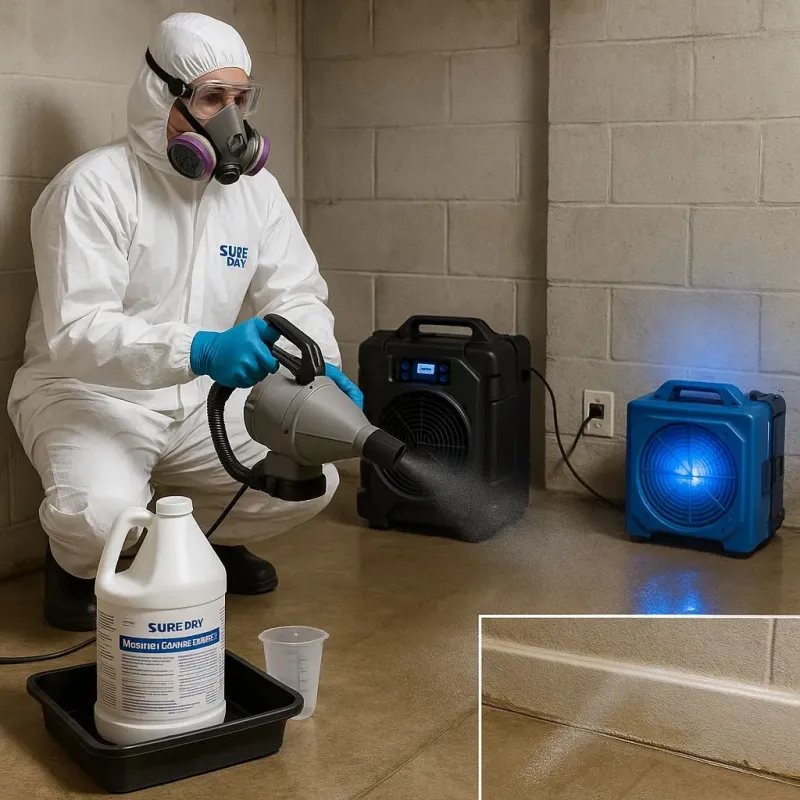 Sanitization and Odor Removal process in Windham County, VT
